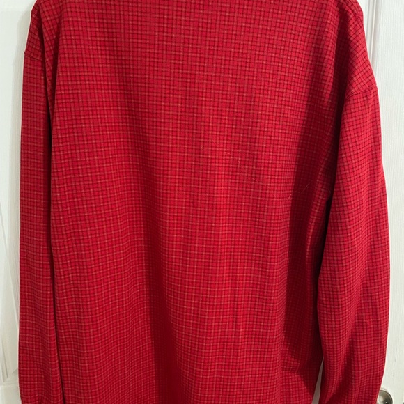 Polo Ralph Lauren Long sleeves collar polo shirt XXL red checkered - Picture 3 of 5